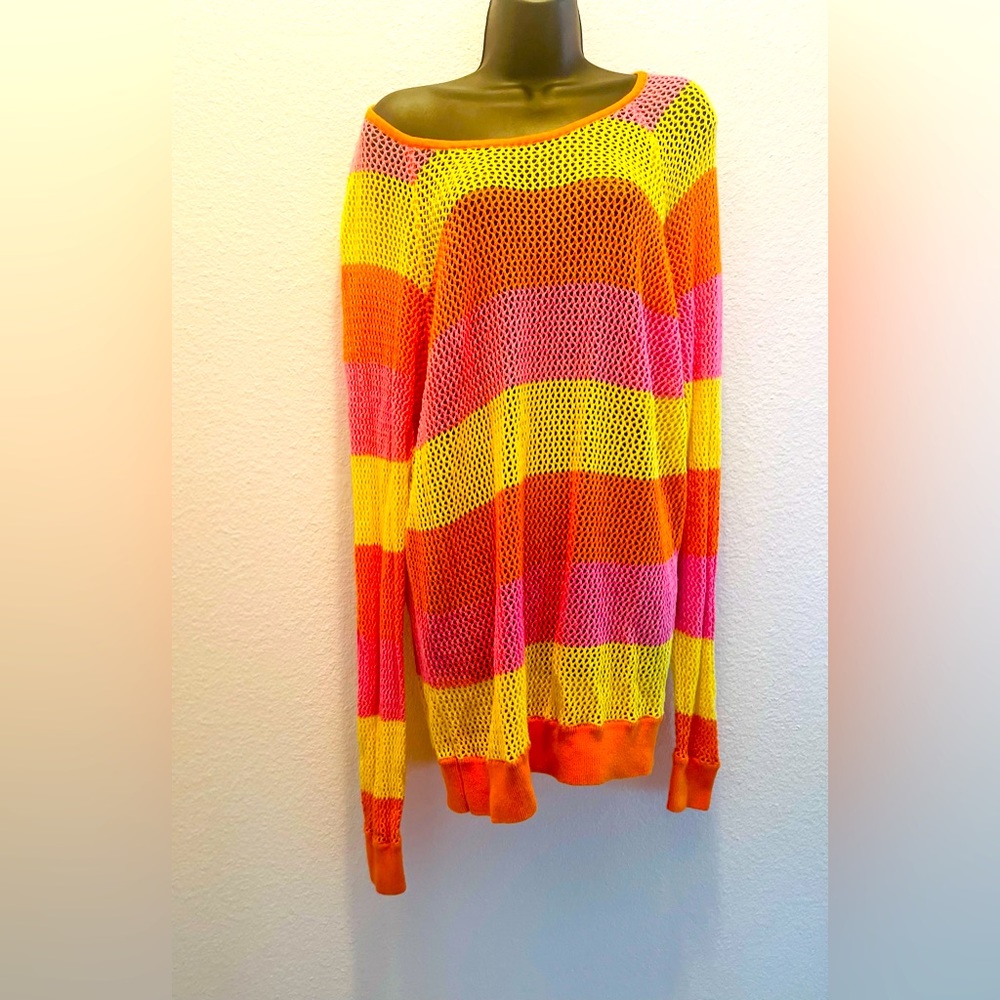 Multiple color Fish Net dress/shirt